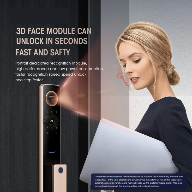 Cerradura biométrica LS-T100A – foto del producto