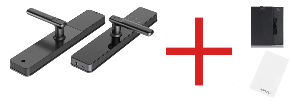 ZESTAW STANDARD - Zamek SPACE LOCK MAX + AKUMULATOR 4200 mAh LiPoly