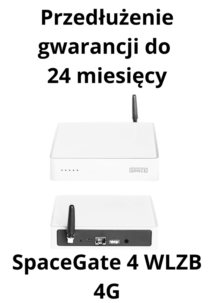 Przedłużenie gwarancji do 24 miesięcy – Space Gate 5 LR 4G