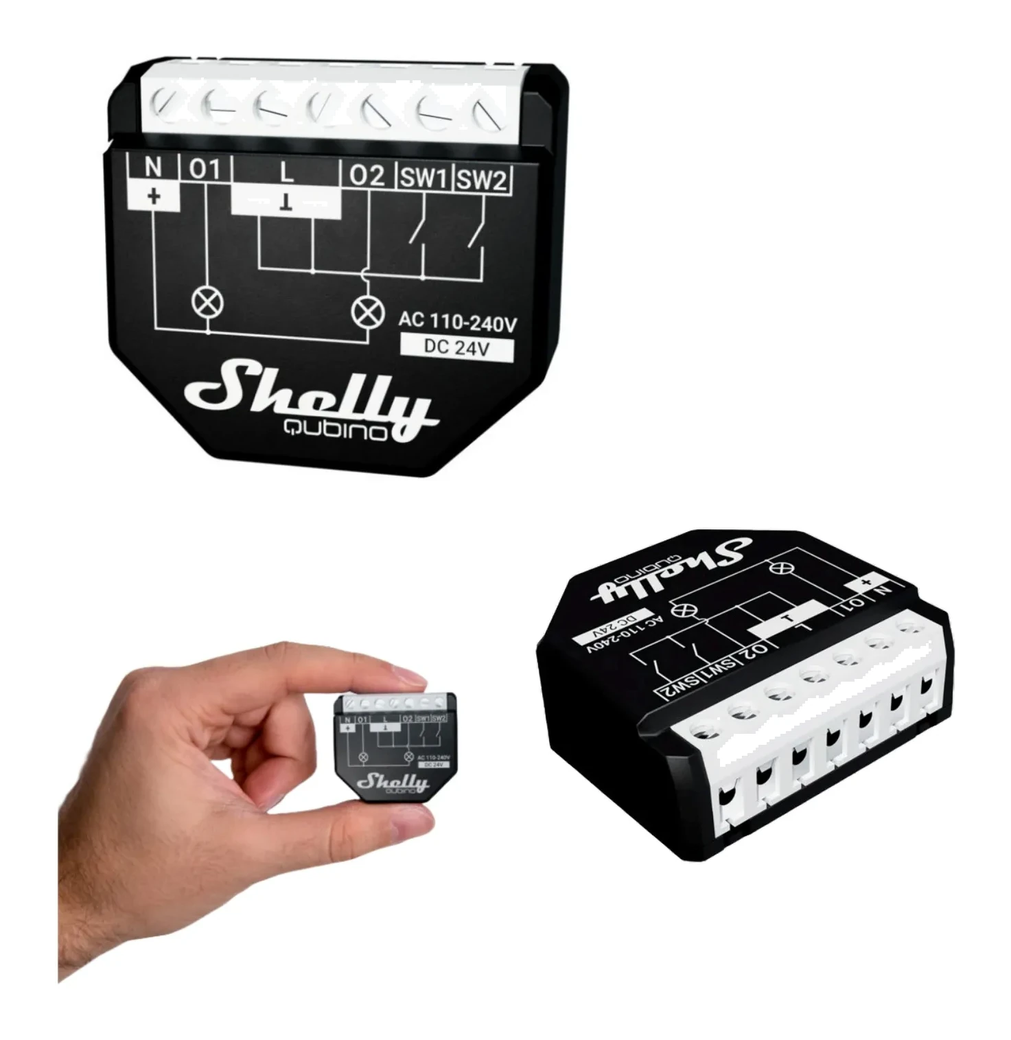 Przekaźnik Shelly Qubino Wave 2PM