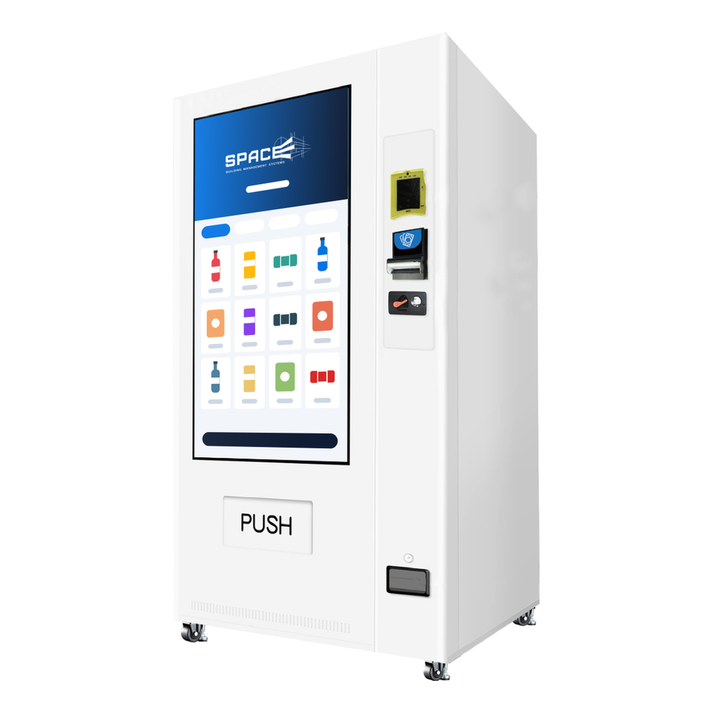 Space Vend 54 Media – Шафовий автомат із великим екраном на весь фронт